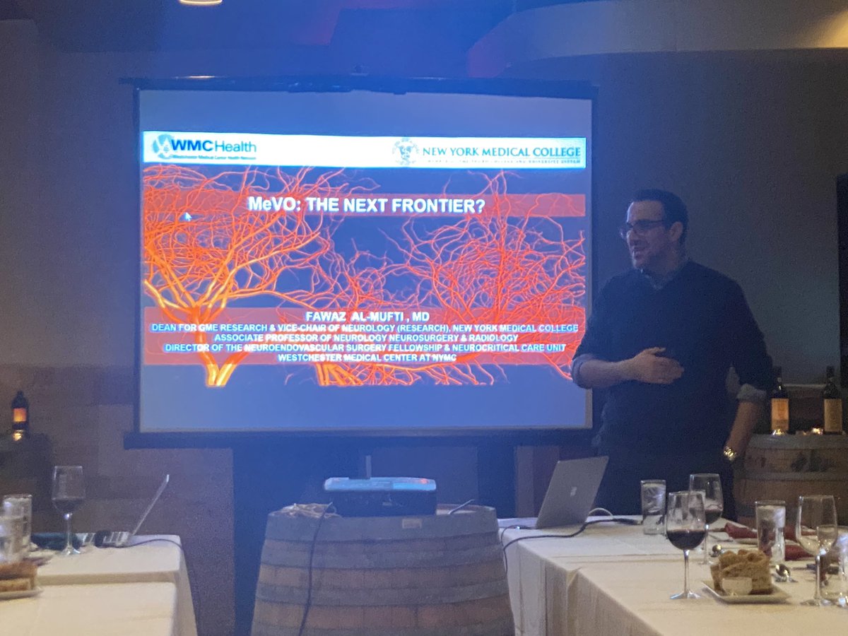 JanKarlBurkhar1's tweet image. Great presentation @almuftifawaz on MeVo #stroke #thrombectomy yesterday at #Philadelphia embo club @sudhakar_satti and interesting case discussions presented by all #Philly #cerebrovascular centers @PennNSG @visishs @ReidGooch …
