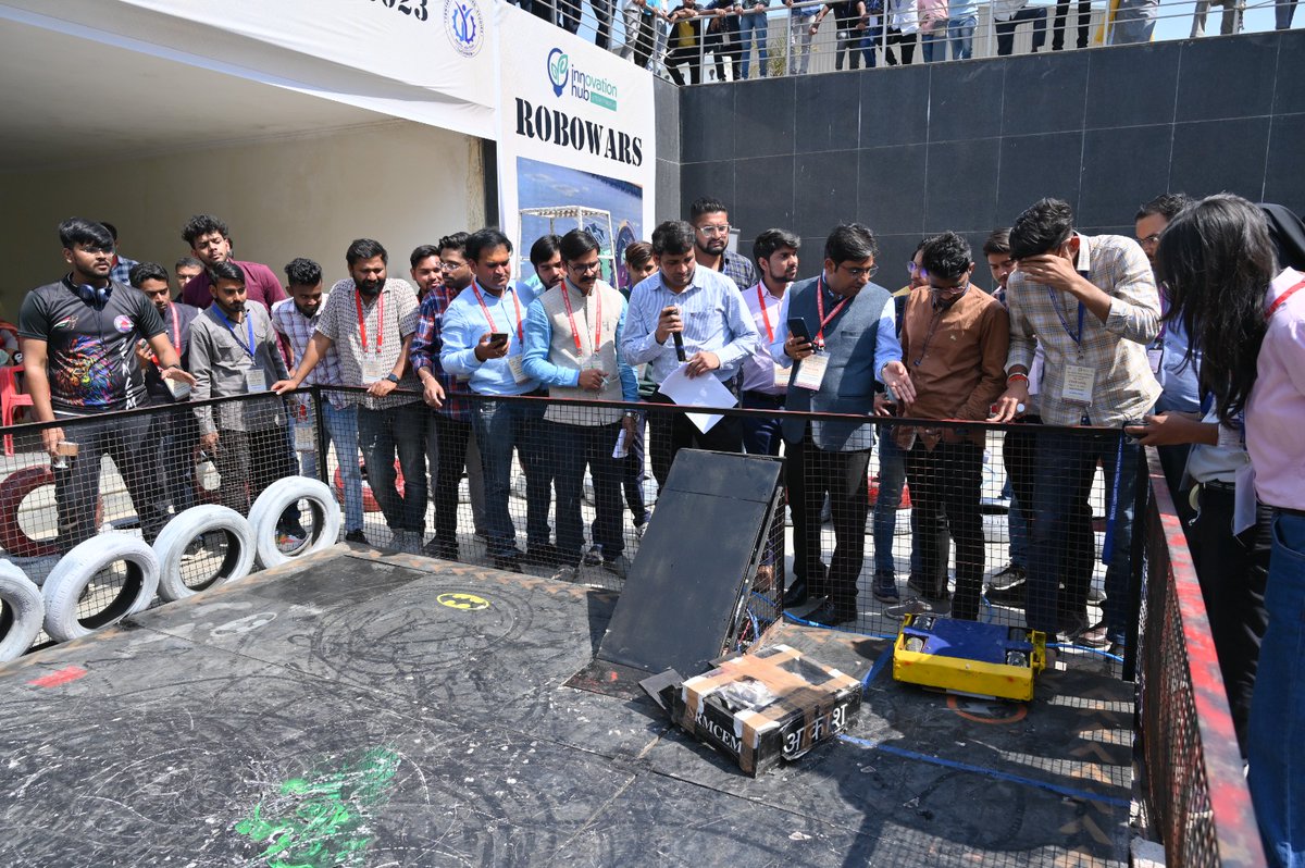 Robo Wars organized at Dr. Abdul Kalam Technical, Literary &amp; Management Fest 2023, AKTU