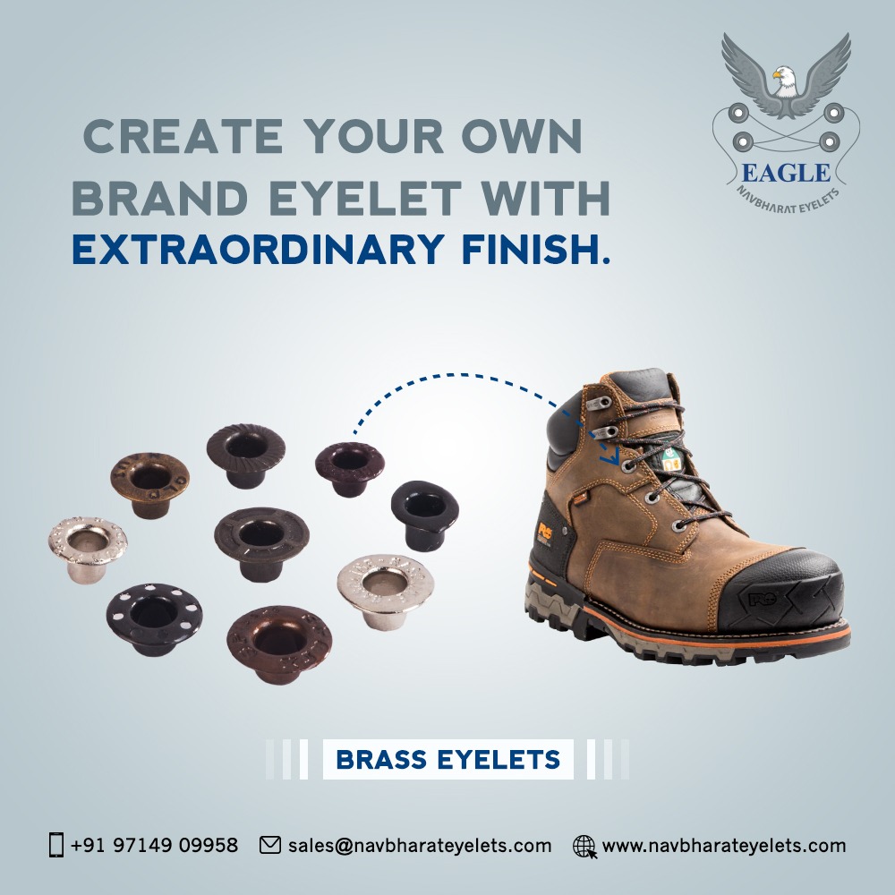 Nav_Eyelets's tweet image. Create your own Brand Eyelet with Extraordinary Finish of NavBharat Eyelets.