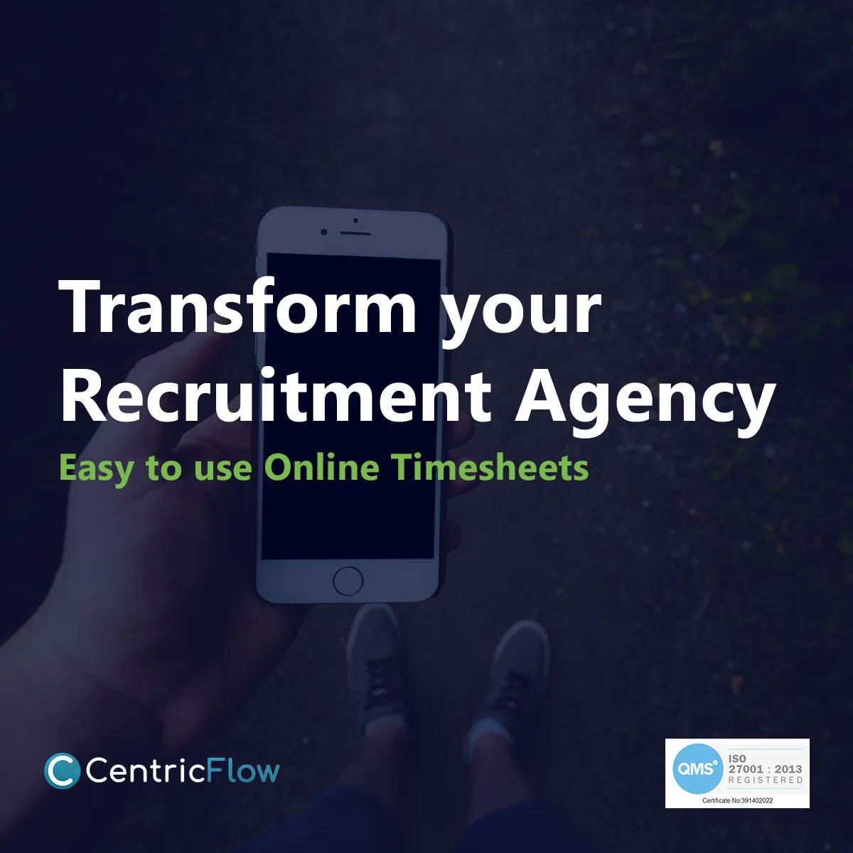 CentricFlowLtd's tweet photo. Today is the day you transform your Agency and move away from paper timesheets!

We have developed our Online Timesheets to be as streamlined and easy to use that you can hit the ground running on day one of using CentricFlow.

#centricflow #recruitment #recruitmentcrm https://t.co/HybjjNLagz