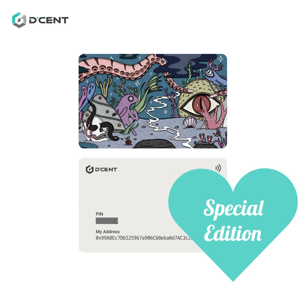 🧿SaveTheBlind 디센트 카드월렛 출시🎉

<a href="/DCENTWALLETS_KR/">디센트 지갑</a> 

📍구매인증 이벤트 3월3일 스레드 추가공지📍

1️⃣ SaveTheBlind 카드 구매자 중 1명 추첨 PFP NFT 증정

2️⃣구매자 전원 지문인증지갑20% 할인 쿠폰 증정

⏩ 구매사이트 : me2.do/FkdXoKgX

#디센트 #3월의작가 #NFT #이달의작가