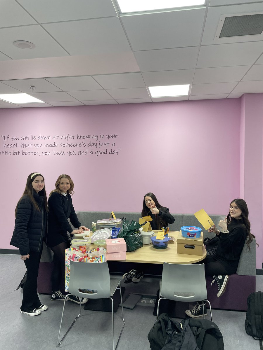 The bake sale preparation is underway 🧁 #fairtrade