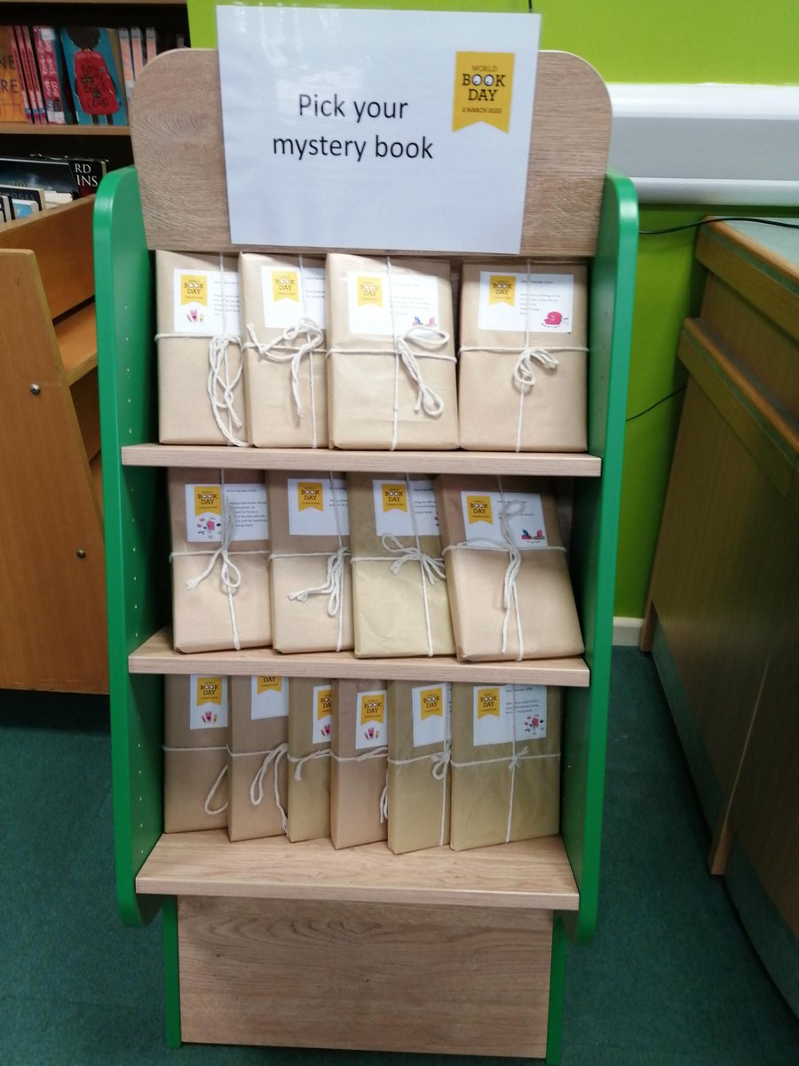 Make sure to pop by the library this #WorldBookDay2023 to borrow a mystery book!  14 copies up for grabs, and there are a range of genres available.  📚📚
<a href="/WorldBookDayUK/">World Book Day UK 📚</a> 
#WorldBookDay #Coltonhills #English #Readingisforeveryone