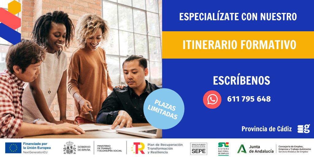 gestlabor's tweet photo. ¡Nunca es tarde para formarte!🕰️

Si tienes experiencia y quieres actualizarte apúntate a la #formación personalizada gratuita incluída en el proyecto de #inserción laboral.

Encuentra #trabajo una vez finalices el #curso. 
🔗 https://t.co/KYTu4LNKKU https://t.co/Bbb9qcUJ2a