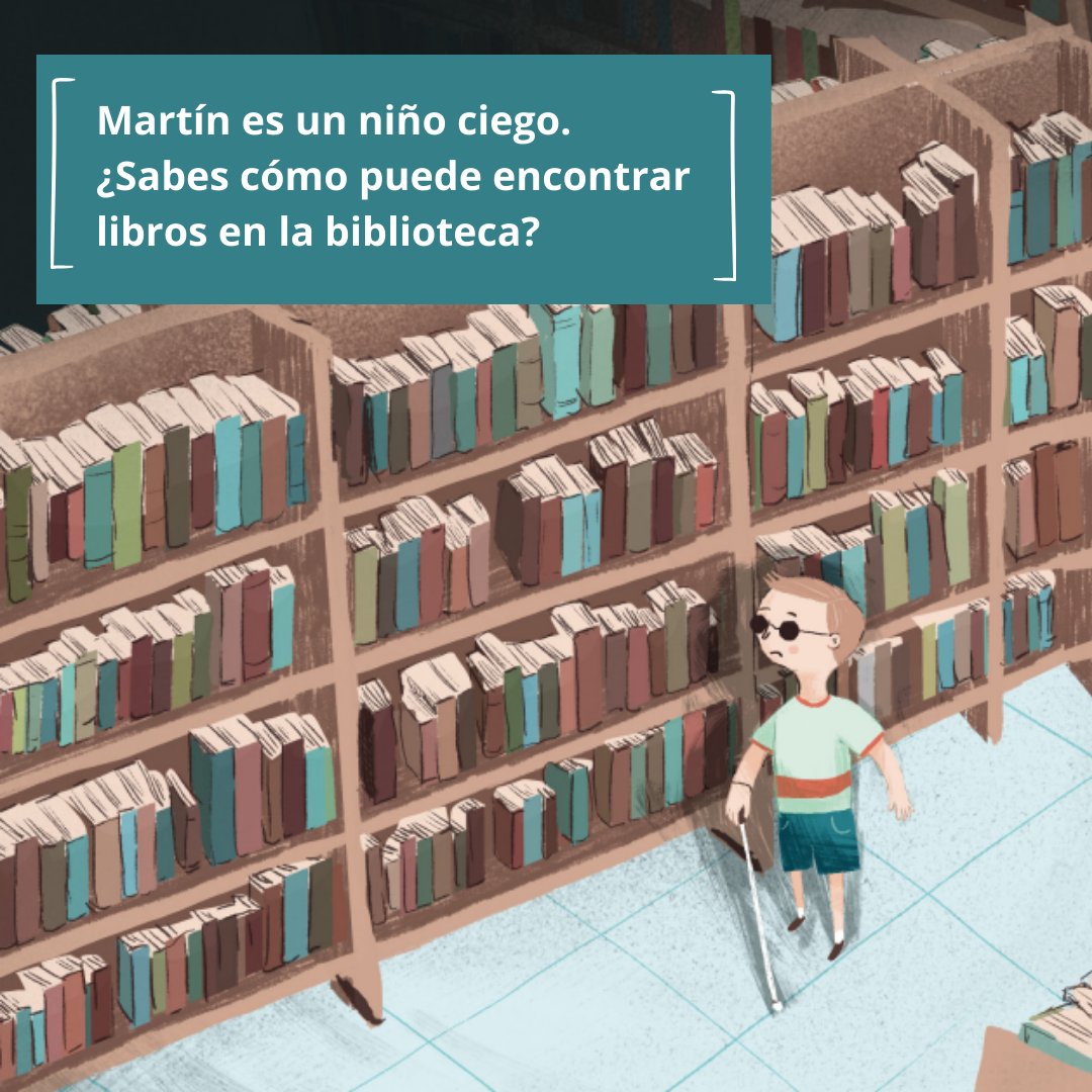 Plenainclusion's tweet photo. Martín es un niño ciego. ¿Cómo encuentra los libros de la biblioteca? Ana y Laura son sordas. ¿Cómo disfrutan del cuentacuentos? A Noah le cuesta leer, ¿qué libros escoge?

La biblioteca de Julia parece mágica pero es muy real

⬇️ Descarga
https://t.co/kRCyD7jKVq

@and_catalan https://t.co/S8PYRYE1aY