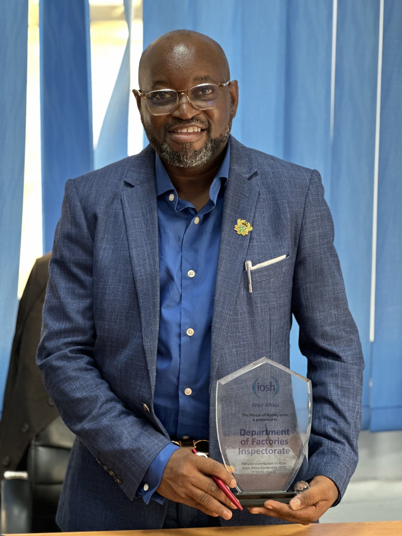 Department Of Factories Inspectorate on Twitter "Award presented to