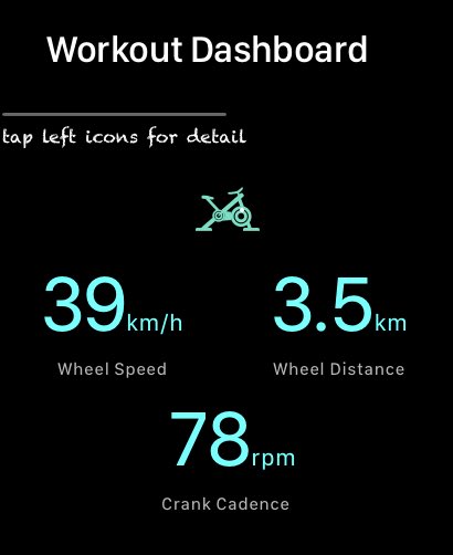 ZoneTrainingApp's tweet image. I hope to add more features to the Apple Watch app in the coming year. Here is the 1st one:

Connect a Schwinn bike (or another bike) via the app's settings page; during the workout, you will see your distance, speed and cadence.