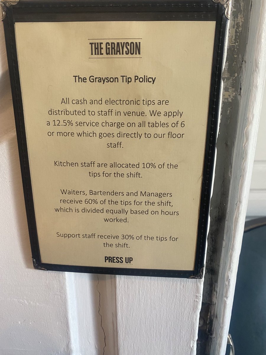 thecollinsline's tweet photo. I thought this was really good to see - clear and up front π β¦@pressupgroupβ© #tipping #thegrayson #dublindining https://t.co/jW3gGxYTlv
