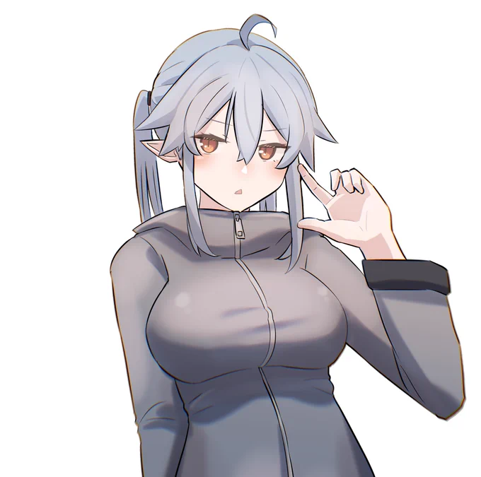 調子が悪いのでリハビリ絵 M004の私服と私服用コンパクトモデル dragonframe Mk6C 索敵をする事に重きを置いた最低限の装備 尻尾は変わらずレーザー砲とマニュピレーターが装備されている。 