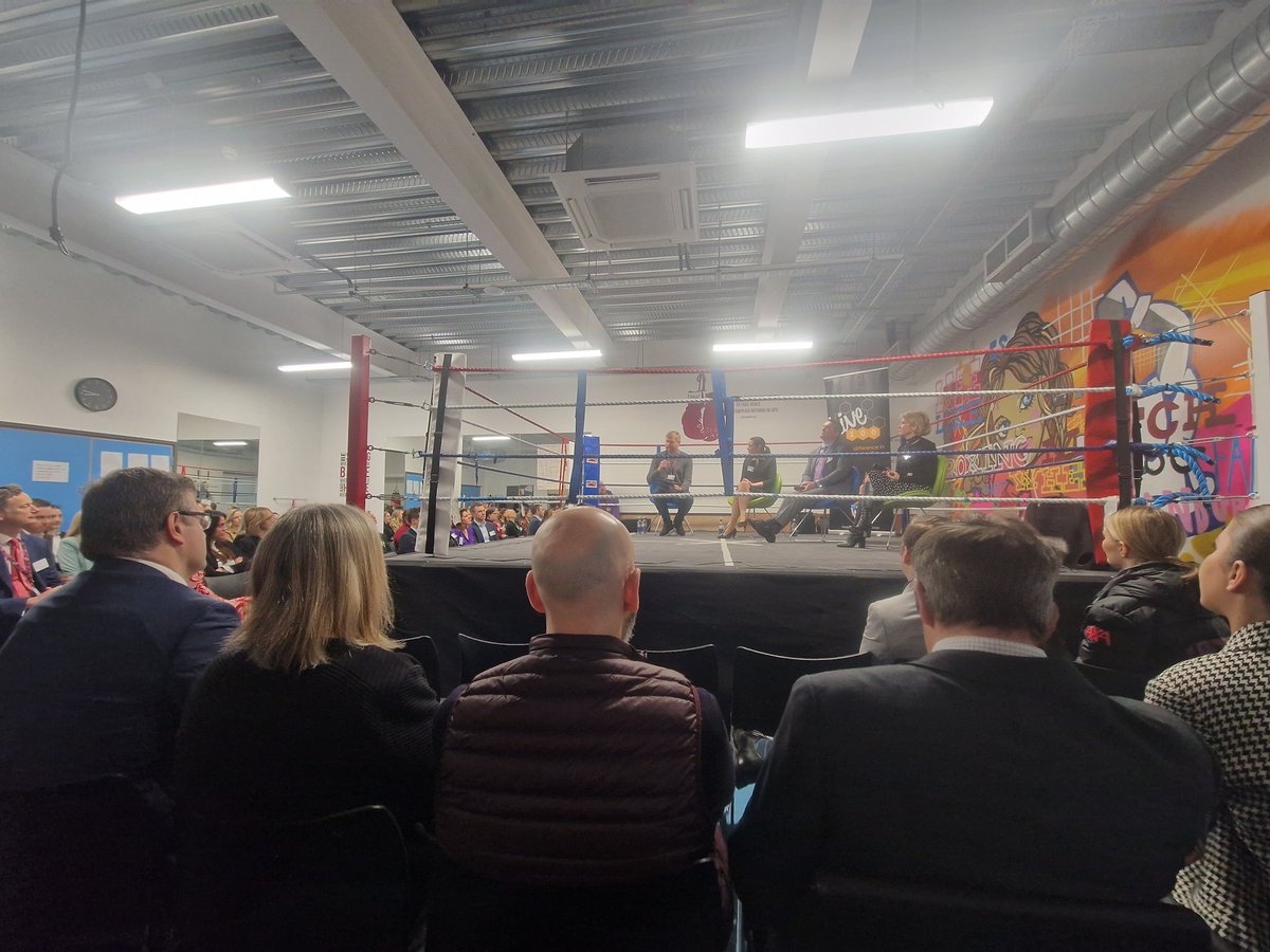 Delighted to be at <a href="/TheHiveYZ/">The Hive - Wirral Youth Zone</a> business breakfast event
