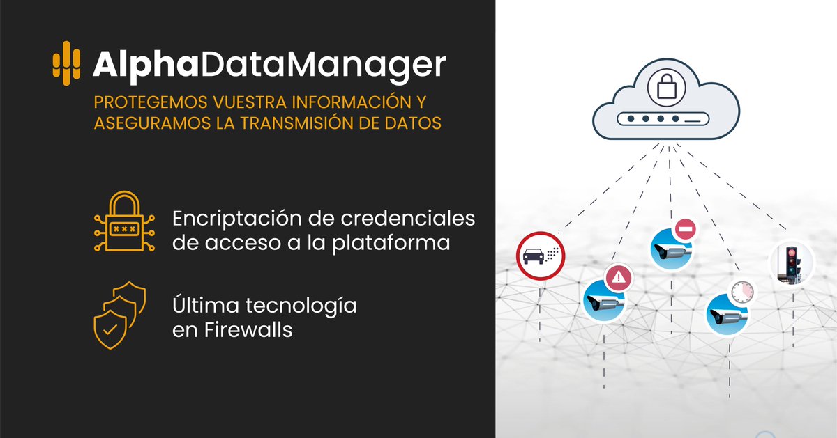 AlphanetSolutns's tweet photo. 👉 ADM incluye rigurosas medidas de ciberseguridad para proteger vuestra información, asegurar la protección de la transmisión de datos, la encriptación de las credenciales de acceso a la plataforma, o la última tecnología en Firewalls. 

#ProtecciónDatos #Ciberseguridad https://t.co/u7qdAzPgml