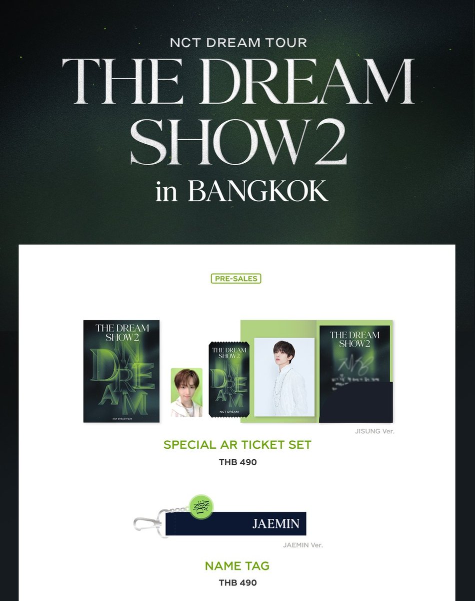 DREAM NCT 2 DREAM ロンジュン　チョンロセットTHE SHOW