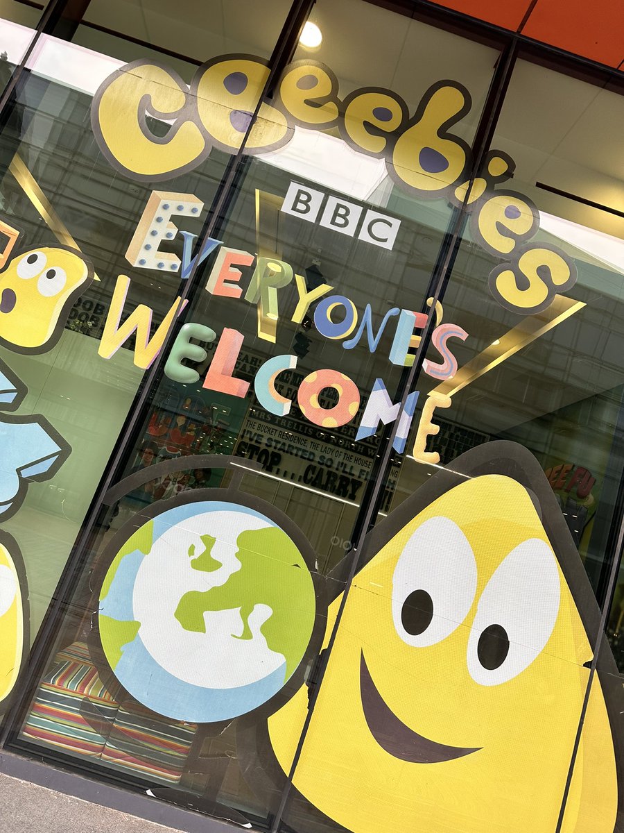 At the home of <a href="/BBCCiN/">BBC Children in Need</a> and <a href="/CBeebiesHQ/">CBeebies Parenting</a> for the next 2 days #excited #bigyearahead