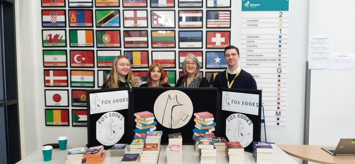 BabingtonLib's tweet photo. Happy World Book Day! To  celebrate #WorldBookDay2023 we have the fabulous @FoxBooksLtd in school today and some lucky students have been invited down to choose a book. 📚😊 #thisschoolreads #proudtobebabington #LWAT @BabingtonLWLAT https://t.co/OAICdHSP0q