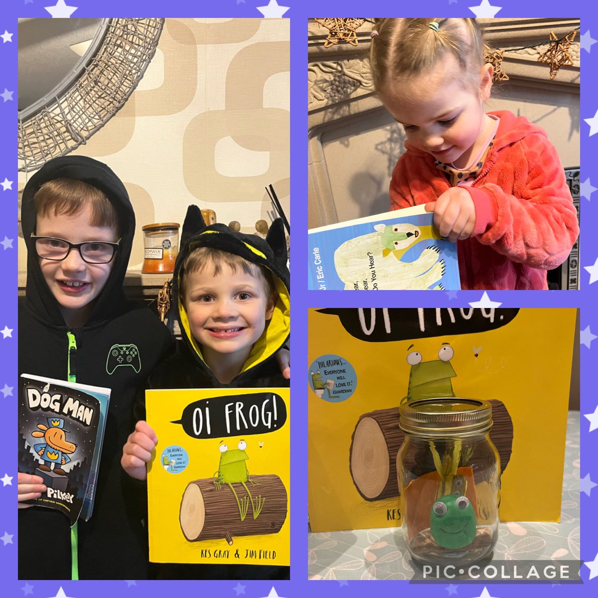 PJ’s, favourite books and story jars 📚 ❤️ #WorldBookDay                                           <a href="/OneEducation/">One Education</a> @OEedDevelopment