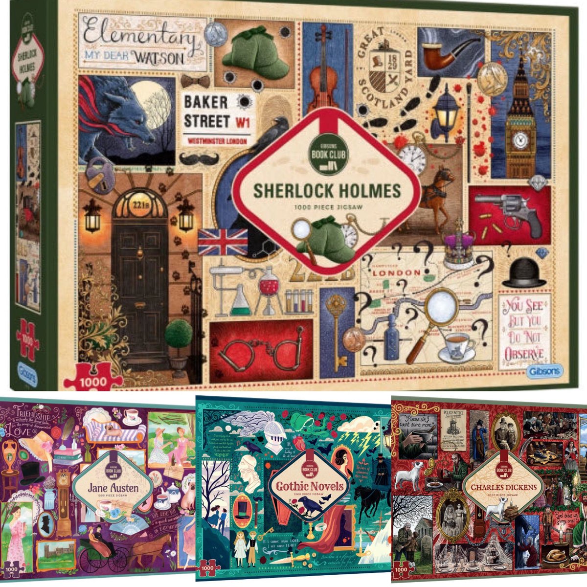 hampton_games's tweet photo. Happy world book day!! The Gibsons Book Club puzzle series celebrates the timeless literature and treasured stories which have enthralled our minds, captured our imaginations, and earned their place on our "must-read" lists for years. 

https://t.co/lELWSPEcFO #gibsonspuzzles https://t.co/8hk667XDTt
