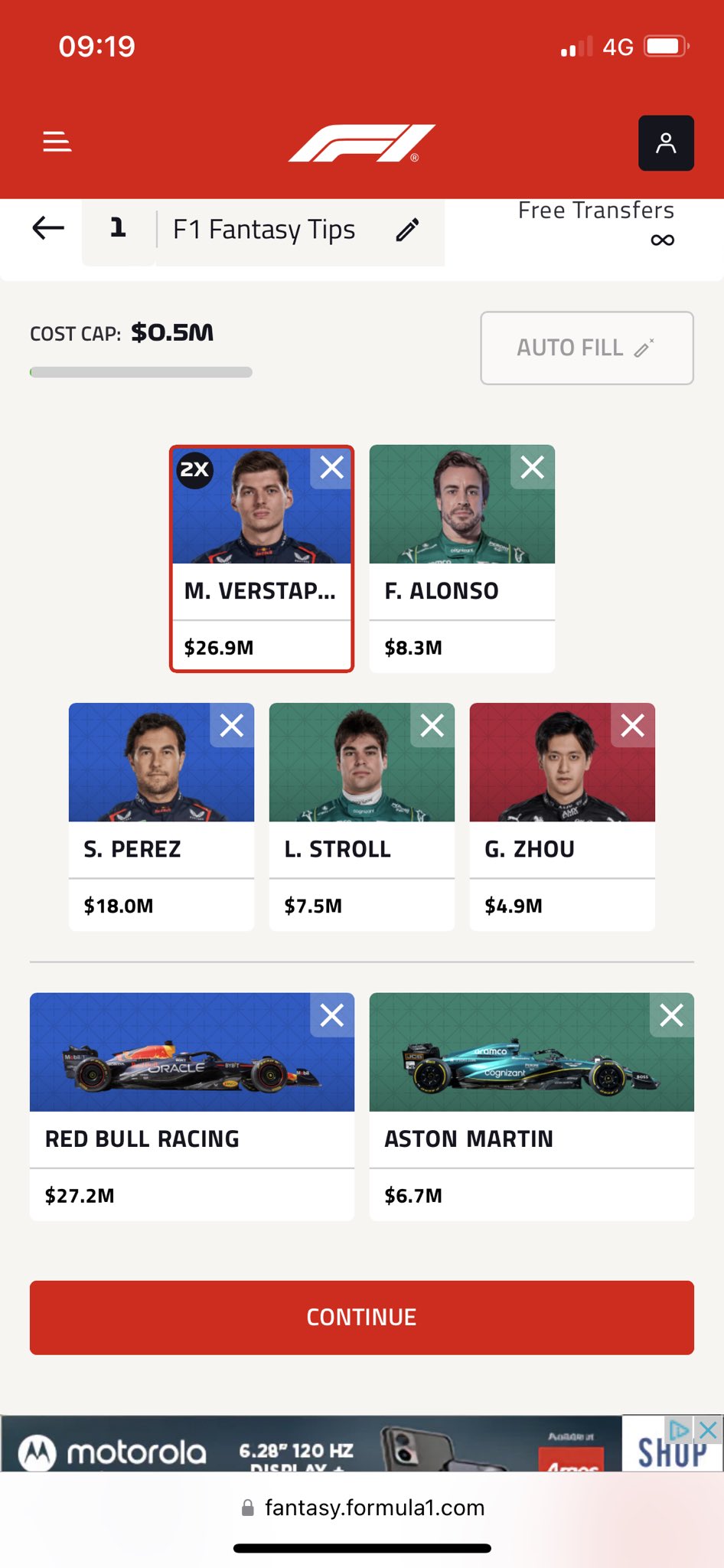 F1 Fantasy Tips on X