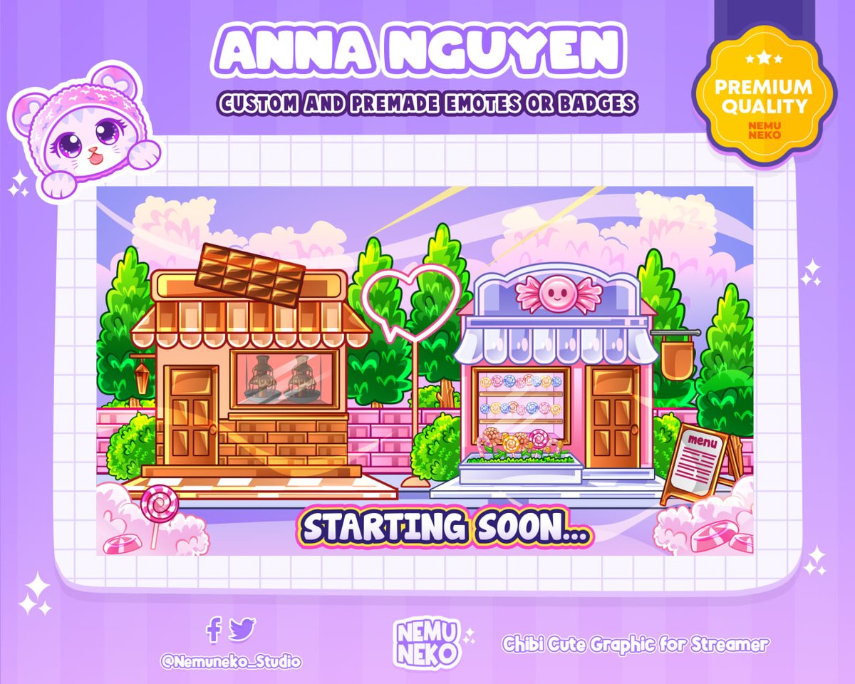 nemuneko_studio's tweet photo. Hey there. Special Commission Static Screens Overlays for Twitch by @nemuneko_studio ✨
Don't miss the chance to have your screens ovelays your way!
Order now!
link in bio :)
#screensoverlay #twitchoverlay #chibiscreens #cutescreens #screenscharackter #twitchscreens #chibi https://t.co/FBuclNFMgB