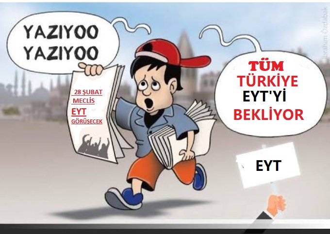 Arkadaşlar! ÖNEMLİDİR
Resmi Gazete gece 12'den sonra çıkar
Bugün geçti artık
Ama bu gece çıkması için tweet atıyoruz
Sesimiz lütfen gür çıksın 
#EYTAcilResmiGazeteye