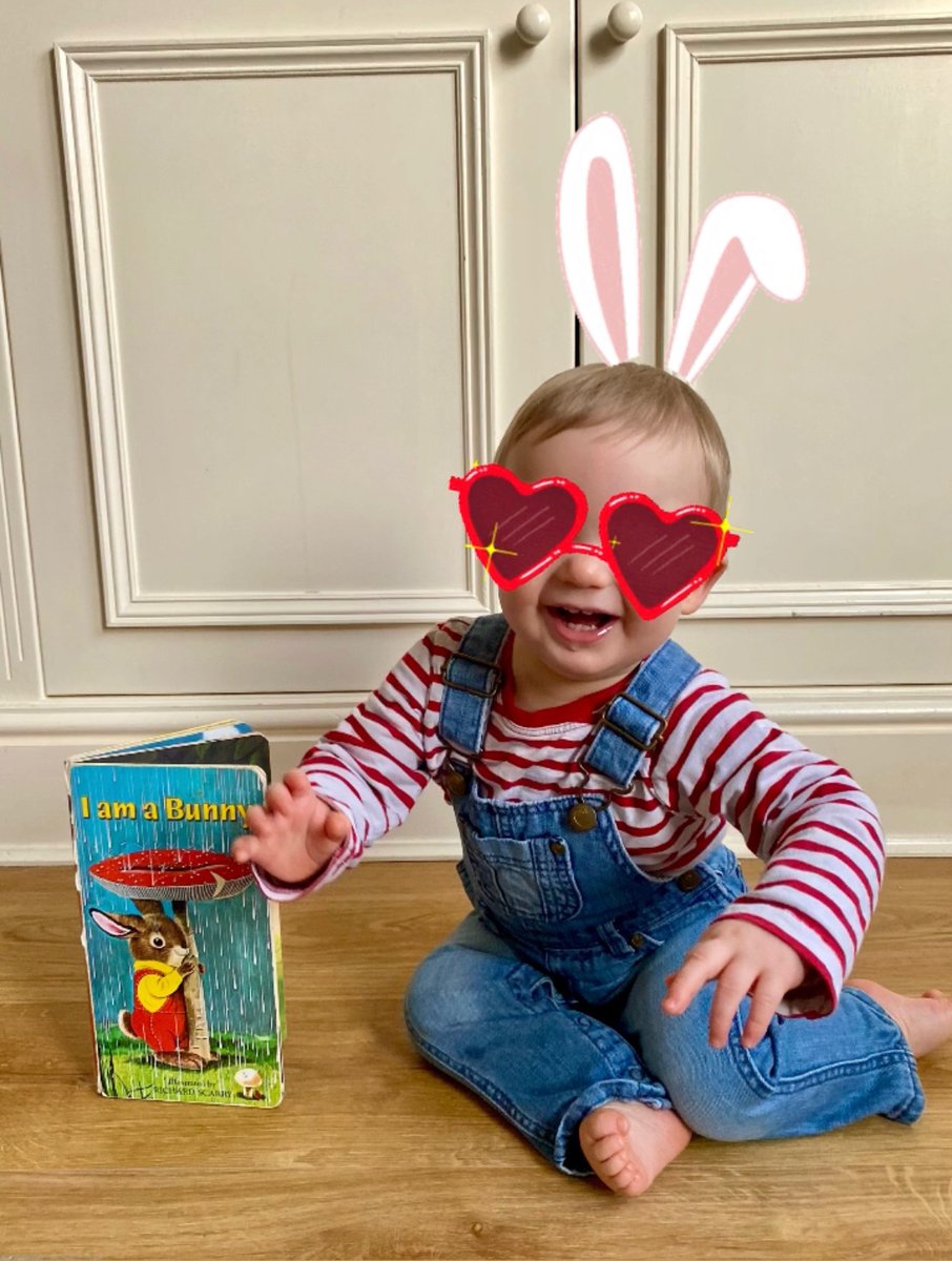 Happy #WorldBookDay from Daisy Butters and Peanut Jones! These two characters have brought so much joy into my girls’ lives, and I’m so glad they get to share these books with their classmates.  Nicholas the bunny has to wait one more year, but we will read lots of books today ❤️