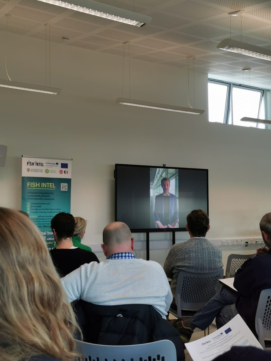 Our second guest speaker @Pierre_Ka Chair of the EU Fisheries Committee addressed the <a href="/fish_intel/">FISH INTEL</a> #DoFishHaveBorders conference!

<a href="/Channel_Manche/">Interreg FCE</a> #ERDF