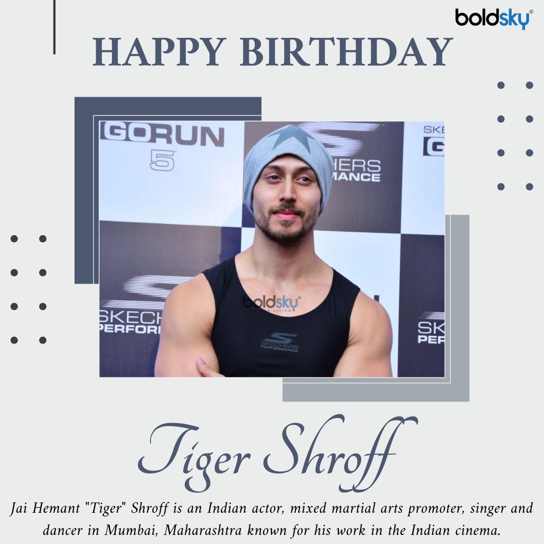 Happy Birthday, Tiger Shroff! turns 33 today  