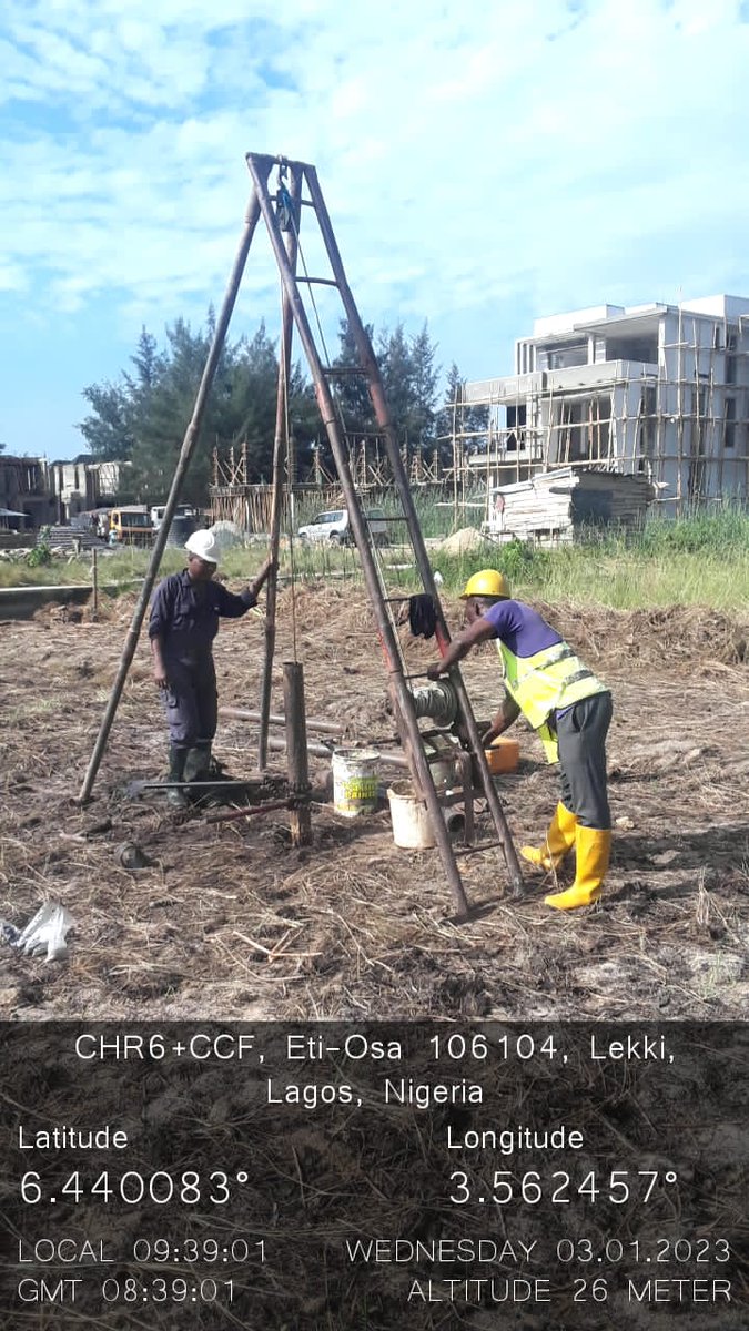Jonjoe_Geotech's tweet image. Started a couple of days ago and yet we are making huge progress.

Ongoing site work at Megamound estate, Ikota.

Stay tuned for more update!

#geotechnicalengineering 
#geotechnicalconsulting 
#customerservice 
#JonjoeGeotech 
#jonjoegeotechnical