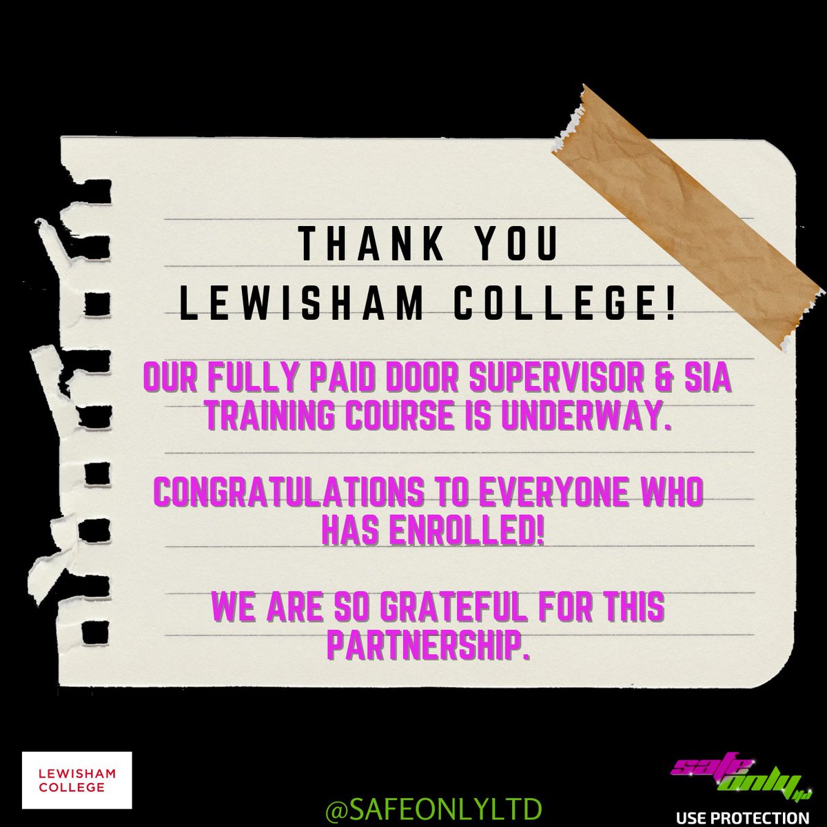 Safe Only Ltd tweet media