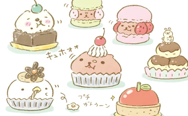 プチ ガトゥーン

#スイーツの日 #カピバラさん #ホワイトさん #仔カピたち #なまけものくん #ノミくん 