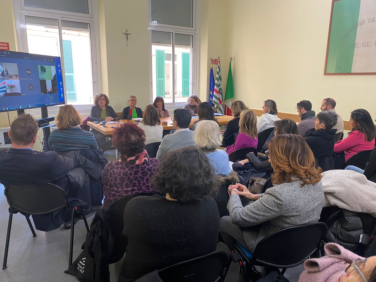 CislLiguria's tweet photo. Festa della Donna, focus su Certificazione di genere in azienda: "Strumento da valorizzare con coinvolgimento lavoratrici per rafforzare opportunità crescita occupazionali e professionali donne", spiega la Segretaria Cisl Liguria Paola Bavoso #8marzo2023 
@CislNazionale https://t.co/306SR1THH3