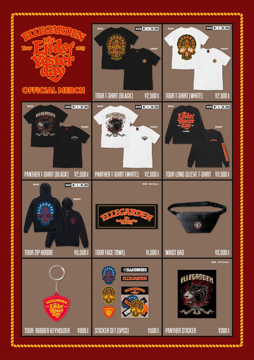 に値下げ! ELLEGARDEN The end of yesterday t-shirt - 通販