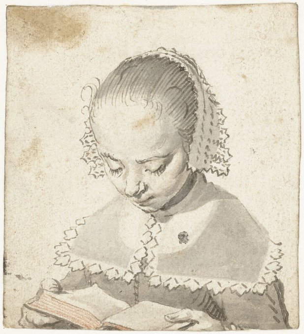 Girl Reading #HerBook

Gerard ter Borch (I), c. 1630 - 1635 (Rijksmuseum).  

#WorldBookDay