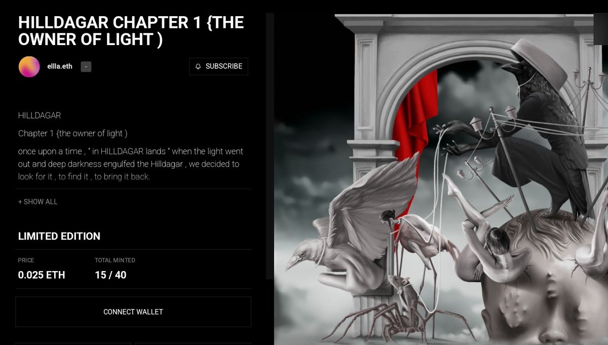 GM world 🌄
And yess....The 15th Ed of HILLDAGAR LANDS minted by amazing <a href="/hoizon/"></a> 🧡
I'm  so glad of being in your  super cool collection  💎
.
.
.
HILLDAGAR LANDS 
Grab yours🔽
⭕️app.manifold.xyz/c/hilldagar
