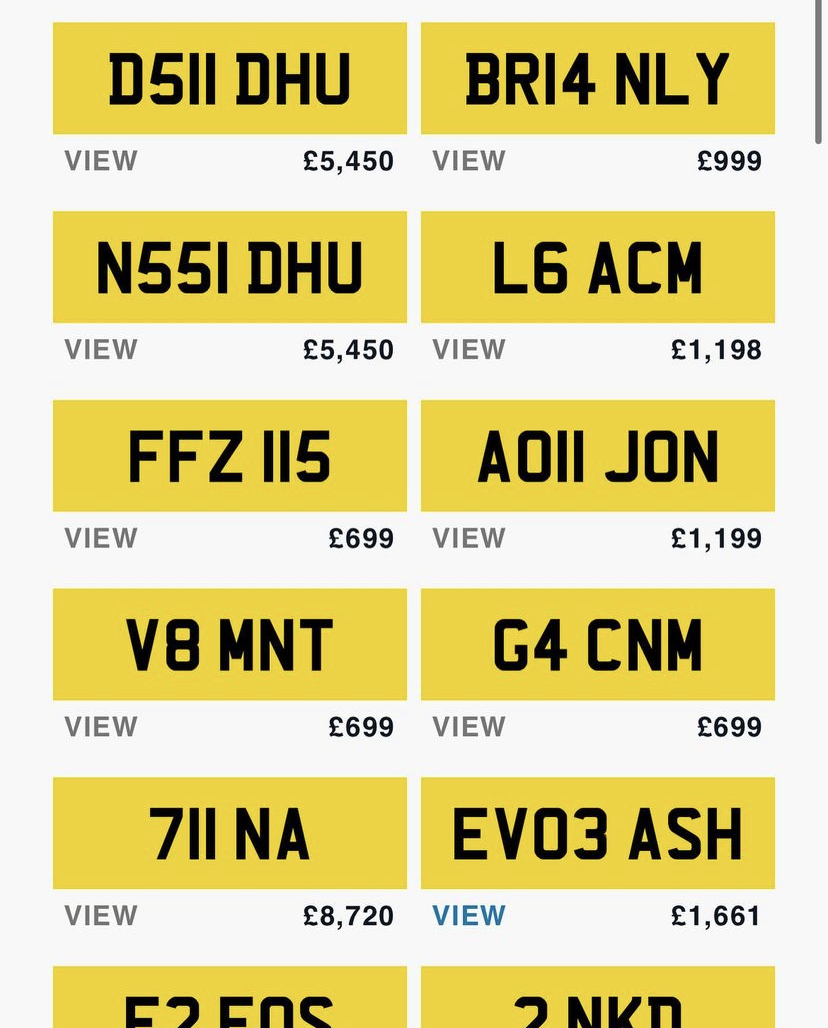 NEW TO THE MARKET!! 

Check out our website for all the new Latest deals.
carreg.co.uk

#registrations #privateplate #carreguk #newtomarket #newlistings