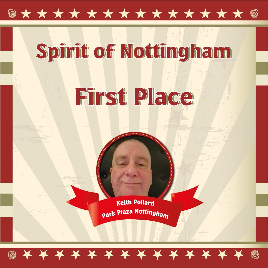 Our final award of the evening recognises someone who has shown exceptional resilience, determination and spirit. Nottingham has a special place in the hearts.

Our Spirit of Nottingham award goes to Keith Pollard! 🍾