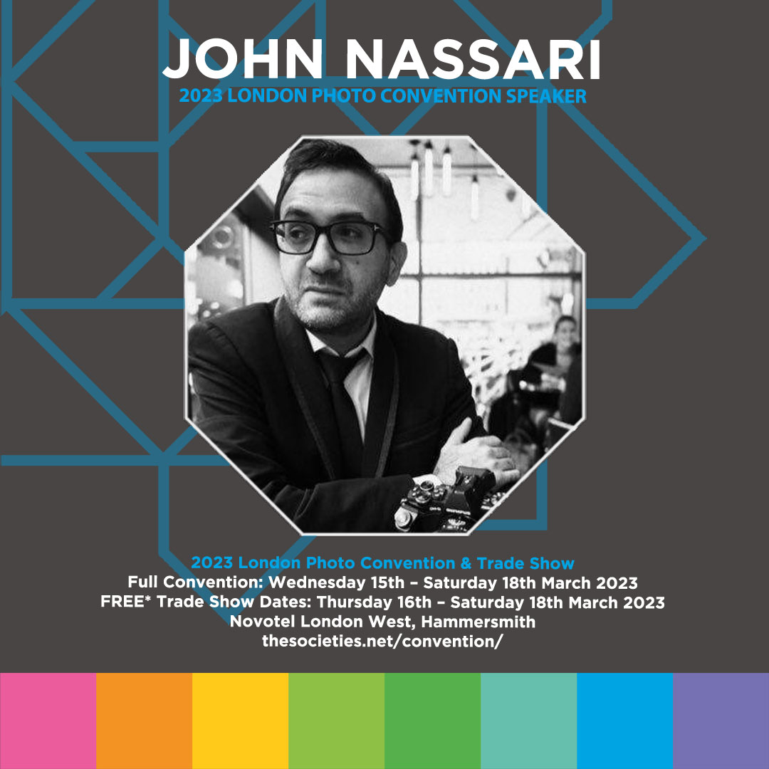 2023 London Photo Convention Speaker Announcement! 📷

John is presenting 2 classes at the 2023 Convention

Take your photography to the next level &amp; join us at Europe's Largest Photographic Convention thesocieties.net/convention/

#societies2023 #FocusedOnYou #photography