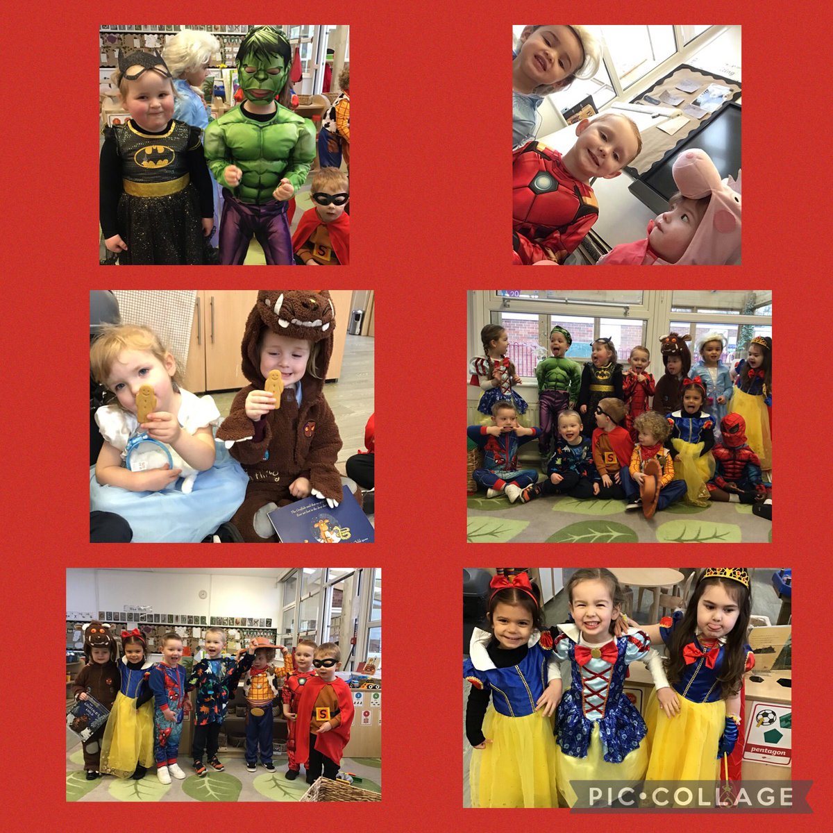 CharlesPrimN's tweet photo. A brilliant effort this work book day from nursery dressed as our favourite characters and ready for a bedtime story😃📚⭐️ #StChEYFS #StChEnglish #StChReaders #WorldBookDay2023 https://t.co/Q7kil3krFf