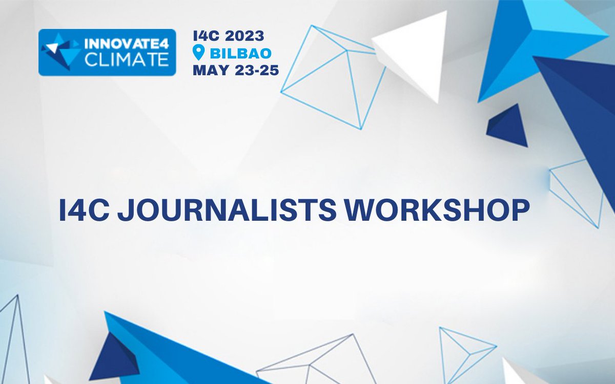 📢Attention #journalists! Have you already registered for #Innovate4Climate? 
Take part in the #Innovate4Climate workshop about #ClimateFinance, #CarbonMarkets and the #JustTransition, organized by @WorldBank
 and @REVOLVE
Register amwaj-alliance.com/innovate4clima…