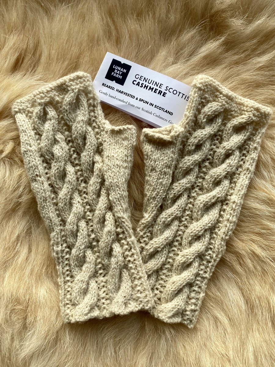 Proud to be producing garments for our local community, with our hand combed Cashmere, from our regeneratively farmed Scottish Cashmere goats, in collaboration with slow fashion artisans. #fibrefarm #fromfarmtogarm #bordermill #madeinscotland