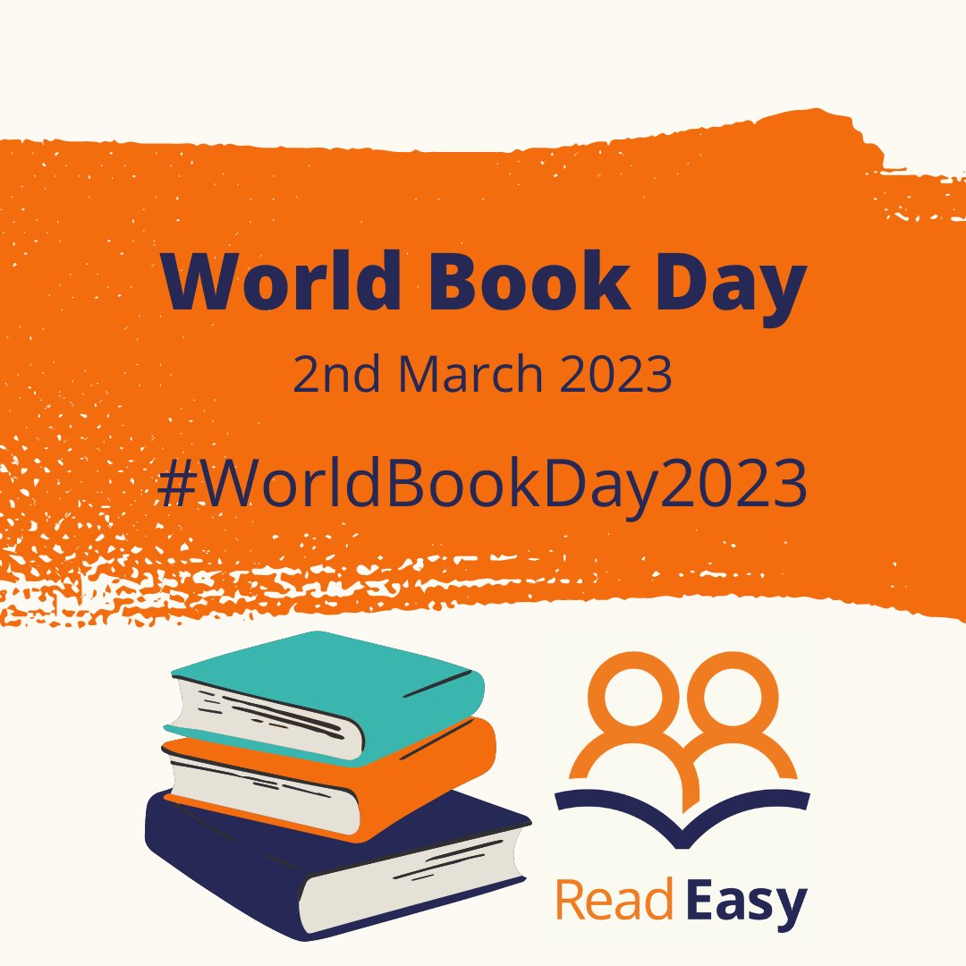 ReadEasyUK's tweet photo. Happy #WorldBookDay2023 📚 We are celebrating today by sharing some of our favourite books 🧡
2.4 million adults in England alone cannot do this. Read Easy UK are on a mission to change that 💙
Support us today: https://t.co/qD2zj03cTD
#WorldBookDay#WBD2023#AdultLiteracy https://t.co/1F7ZEnScbZ