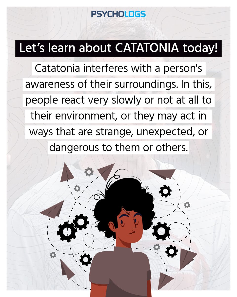 PsychologsIndia's tweet image. Patients with catatonia do not respond to other people or stimuli in a normal way, rather they respond in ways that are not comprehendible by others.

#Catatonia #StrangeBehaviour #behaviour #emotions #strangers #mentalillness #mentalhealth #awareness #help #treatment #psot