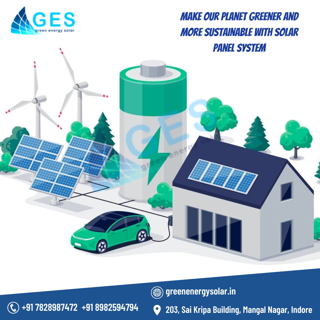 Make our planet greener and more sustainable with solar panel system....
.
.
Contact: 
7828987472
.
.
#greenenergysolar #solarpanelcompany #bestsolarcompany #indore #indoresolar #greensolar #gogreen #indoresolarcompany #industries