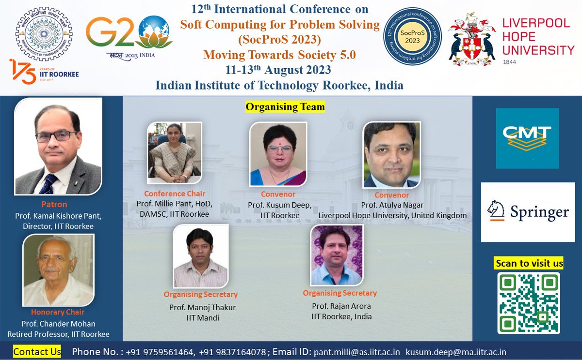 Applied Mathematics and Scientific Computing IITR tweet media