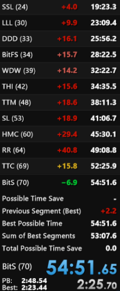 AndrewAJT's tweet photo. New 70 Star PB to put me in top 70 for #WiiVC! Will upload to YT eventually 😃#sm64 #speedrun https://t.co/XAdwpcuMJ5
