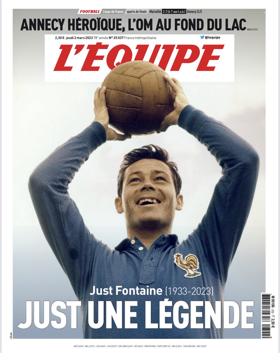 L’Épique …boit du Jus (t) de Fontaine! Il était une Une. #JustFontaine #RevueDePresque #LeBmgTalk