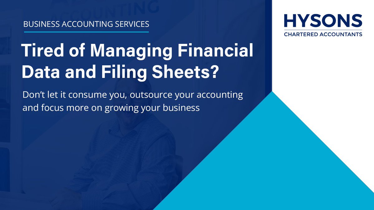 HysonsCA's tweet photo. Tired of managing financial data and filling sheets? Outsource your accounting today and enjoy a less stressful life with plenty of time to focus more on your business. https://t.co/xOhMnPY0Fz https://t.co/f4oDlAcjVV