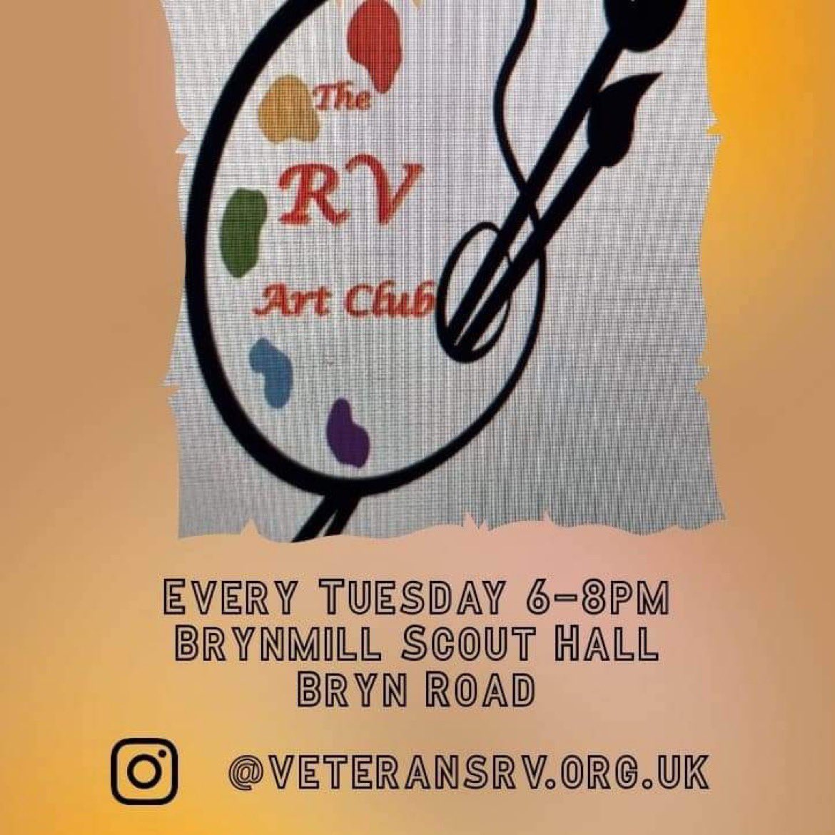 Come along and join Paul between 18-20:00hrs for an evening of art at the RV. <a href="/K_Jennings6876/">Katharine Jennings</a> <a href="/ExclusivelyPri1/">Exclusively Private</a> <a href="/WendyGeorginaL2/">Wendy Lewis</a> #Veterans #MentalHealthAwareness #art