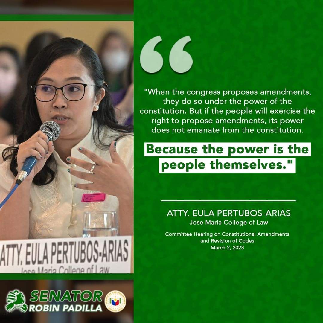 Senator Robin Padilla tweet media