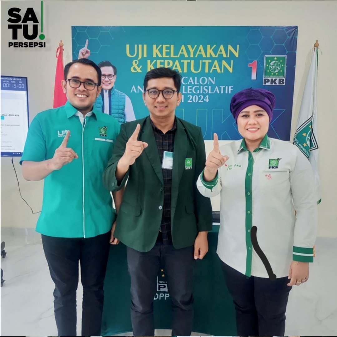 Uji Kelayakan dan Kepatutan (UKK) di kantor DPP PKB bagi calon DPR-RI.

Sama seperti Gubernur atau Bupati, DPR-RI juga harus diuji kelayakan dan kepatutannya, sehingga menghisalkan Anggota legislatif yang berkualitas.

Kamis, 2 Maret 2023

#UKK #PKB
#SatukanIndonesia