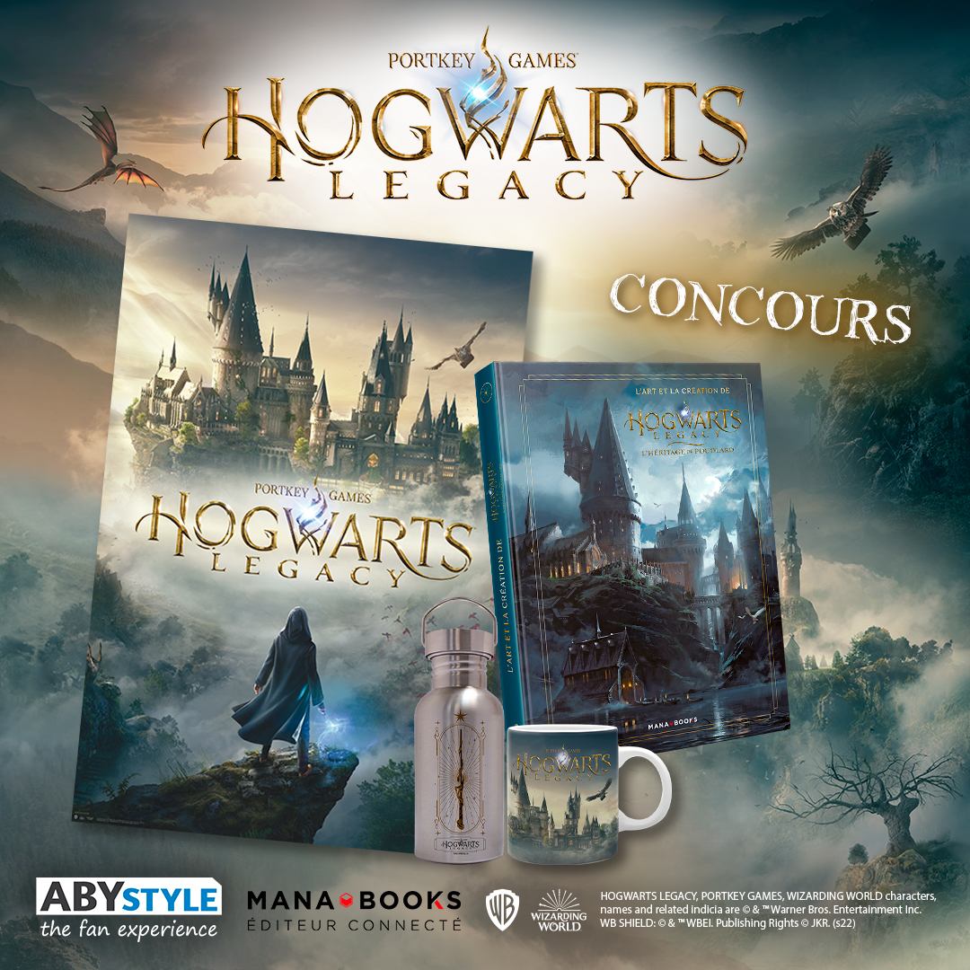Mana_Books_'s tweet photo. #Concours 🎁
Vous aimez Hogwarts Legacy ?
Mana Books et ABYstyle vous proposent de remporter la panoplie du parfait fan du jeu :
🪄 1 artbook
🪄 1 mug
🪄 1 gourde
🪄 1 poster géant

Pour participer :
👉 Être abonné @Mana_Books_ et @_ABYstyle 
👉 Retweeter ce post

TaS le 15/03/23 https://t.co/IFj3AZst3R